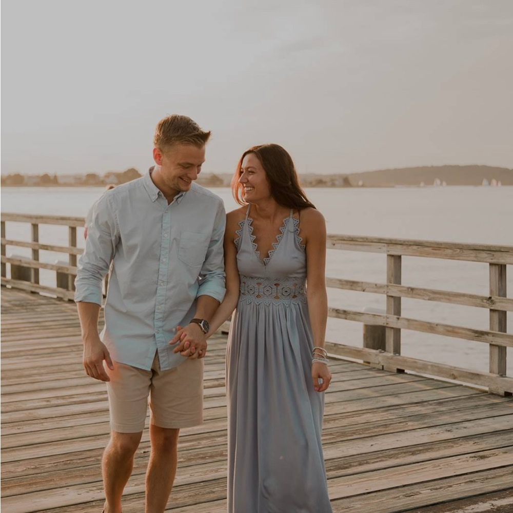 Lulus Light Blue Maxi Dress